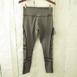 New MPG Mondetta Thermal Leggings S Small Black Gray Amiable